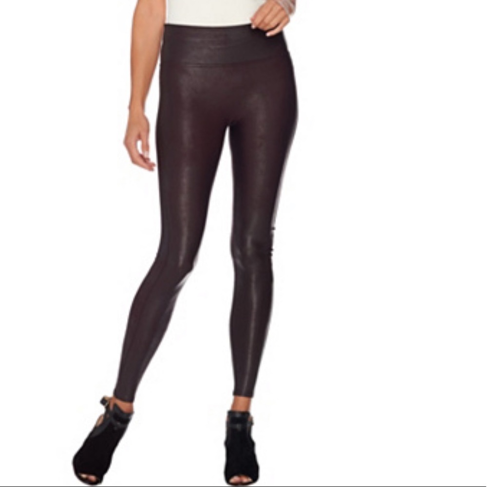 Spanx faux leather leggings